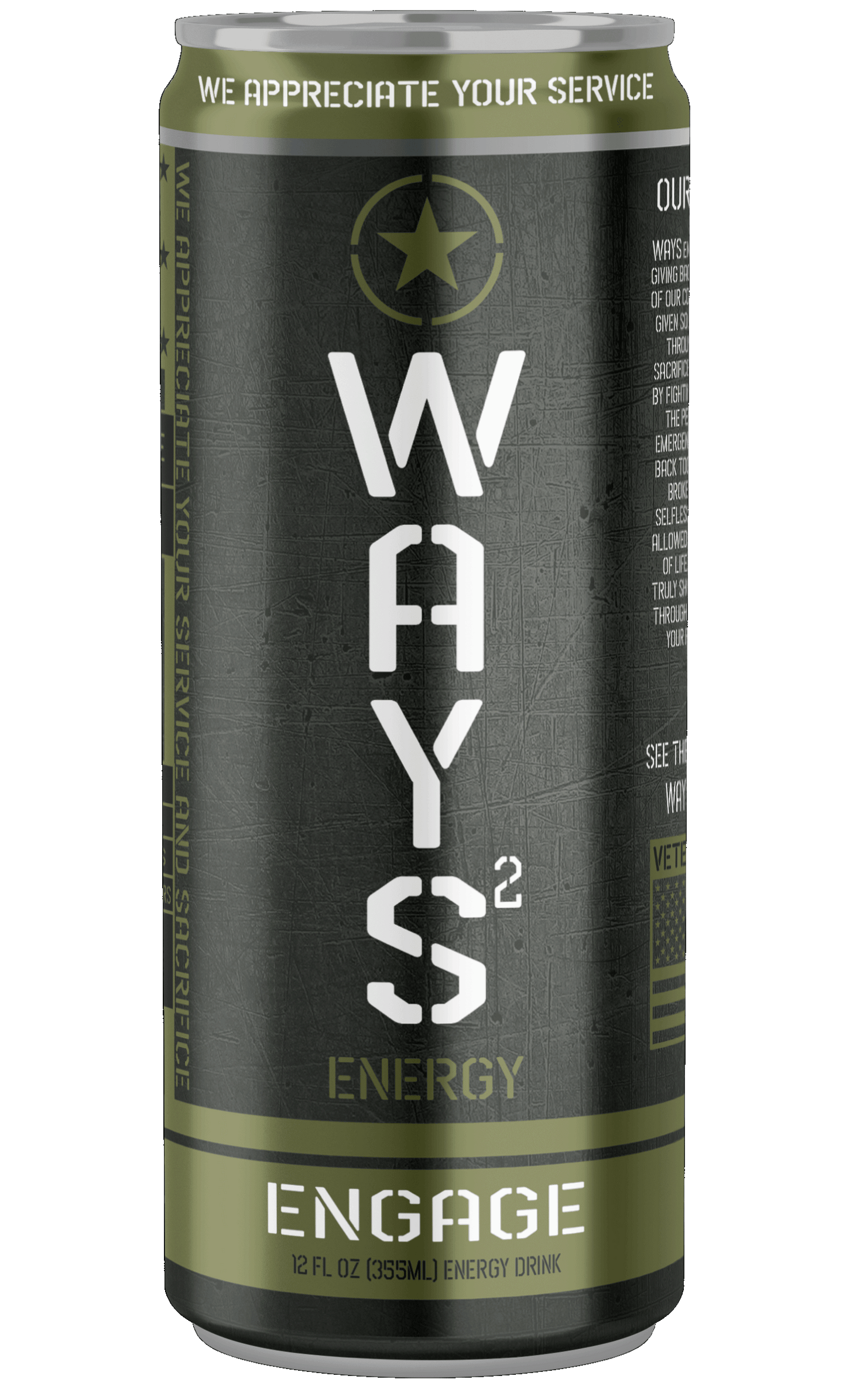 Sour Lime Energy Drink | 12 Pack Energy Drink | WAYS Energy