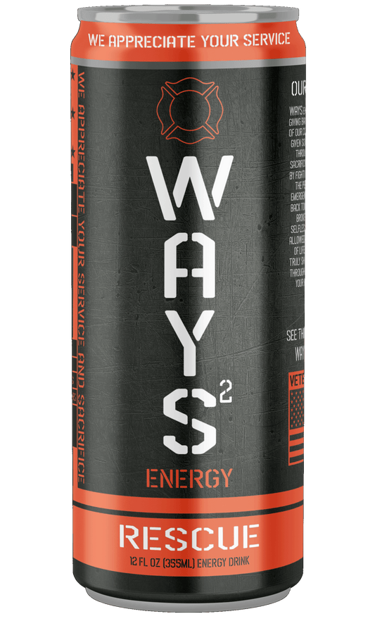 Orange Cream Energy Drink | 12 Pack Energy Drink | WAYS Energy